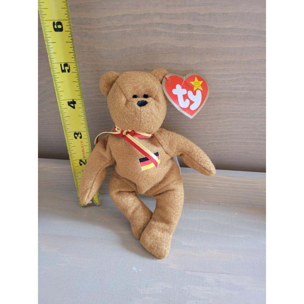 Germania the Bear McDonalds International Bears - Ty TEENIE Beanie Babies